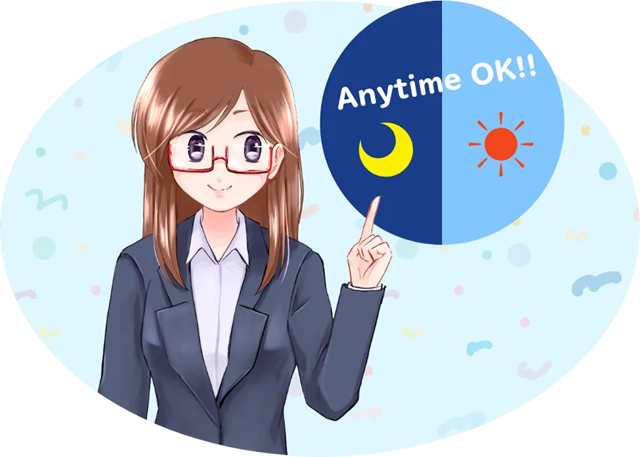Anytime OK!